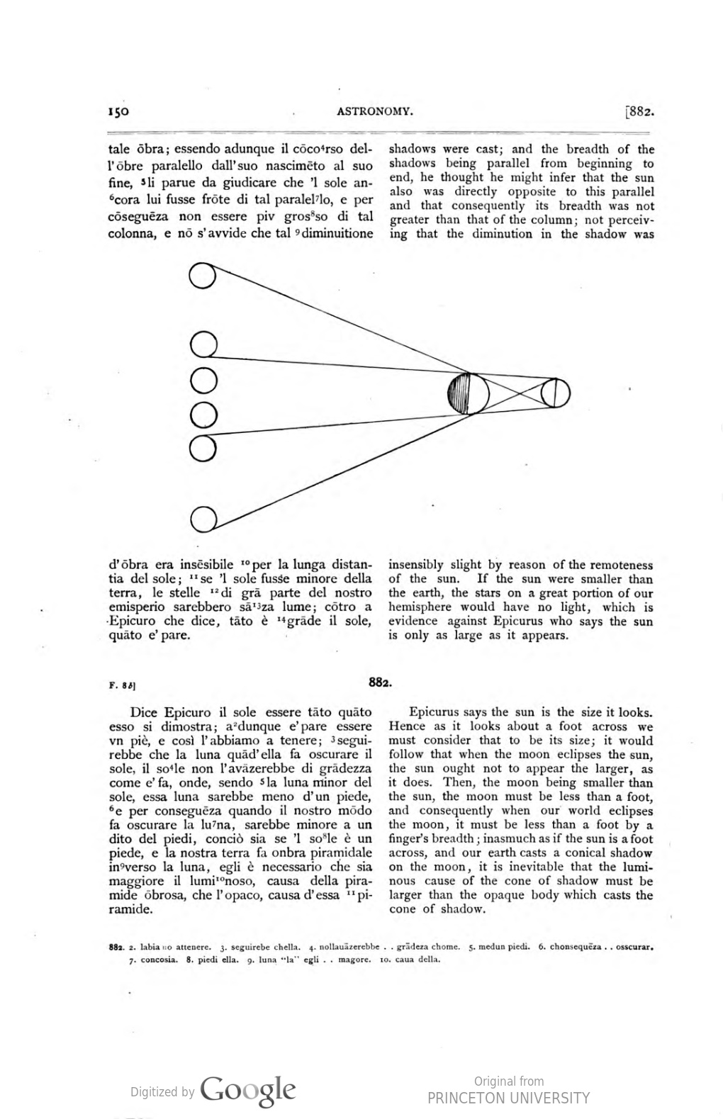 Characteristics of the Sun COVE